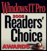 Windows IT Pro Readers' Choice Award 2005